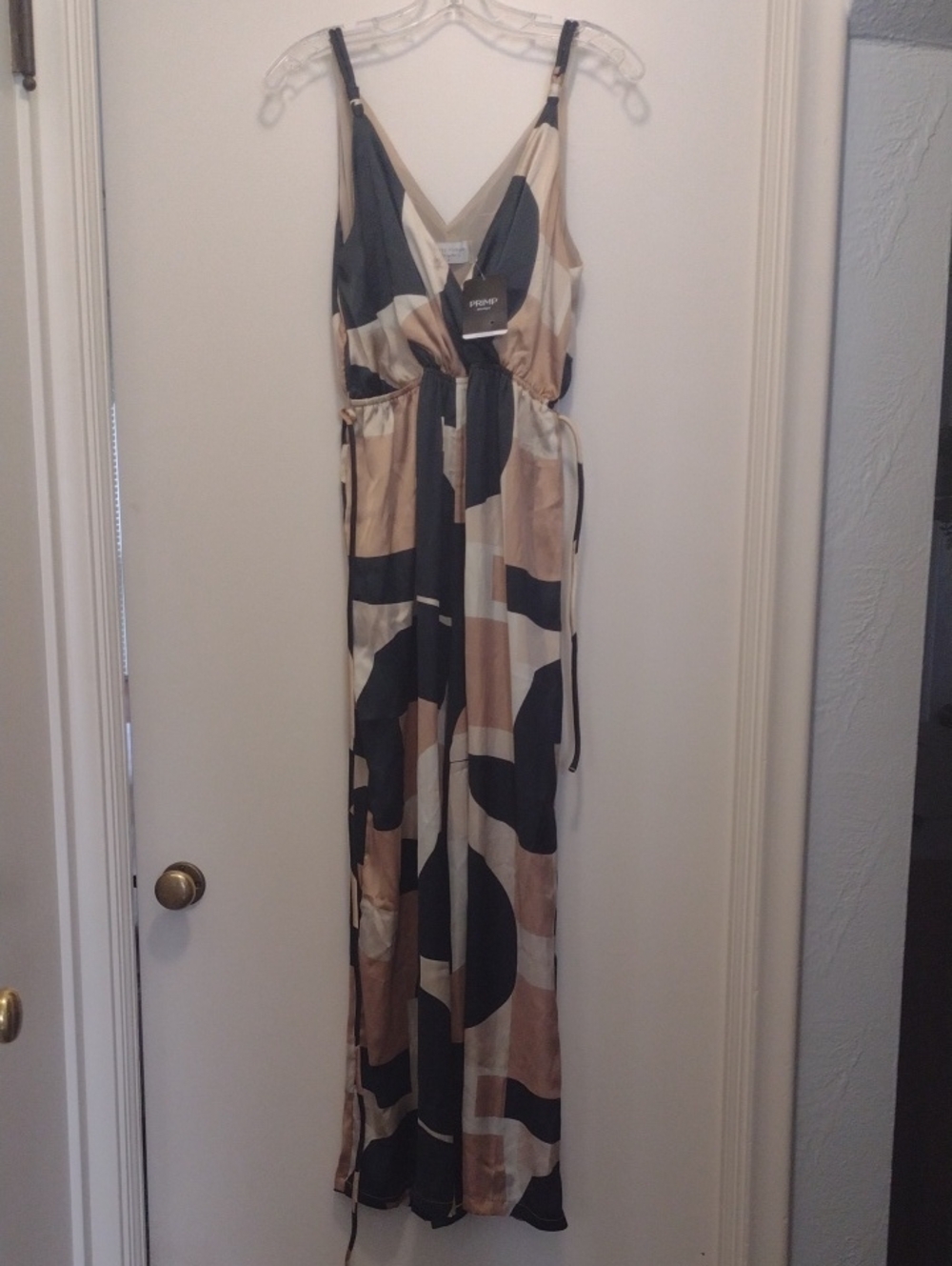 Dress Forum Abstract Print Jumpsuit (J1300)